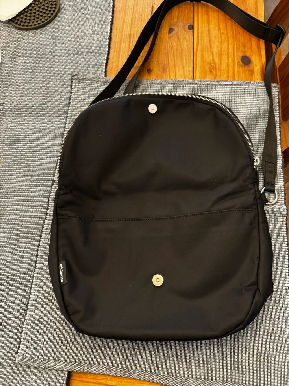 lululemon All Night Festival  Bag, Black Nylon